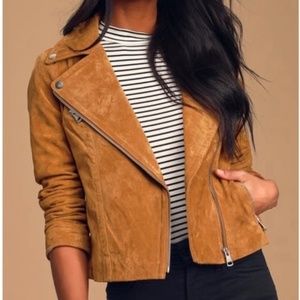 Bagatelle NYC brown suede jacket
